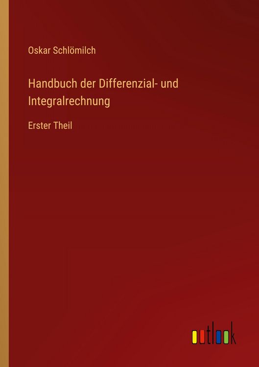 Produktbild: Handbuch der Differenzial- und Integralrechnung