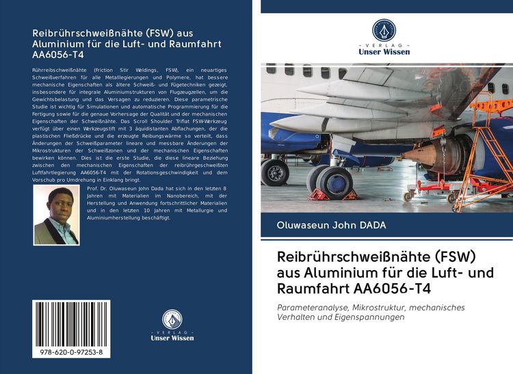 Produktbild: Reibr&uuml;hrschwei&szlig;n&auml;hte (FSW) aus Aluminium f&uuml;r die Luft- und Raumfahrt AA6056-T4