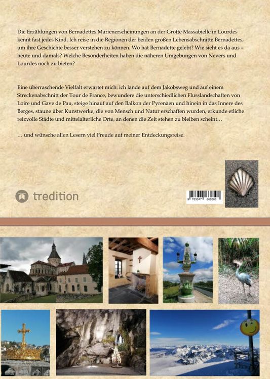 Produktbild: Meine Reisen an Orte in der Region um Bernadette
