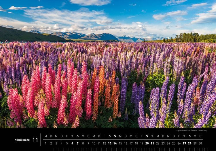 Produktbild: Neuseeland Premiumkalender 2027
