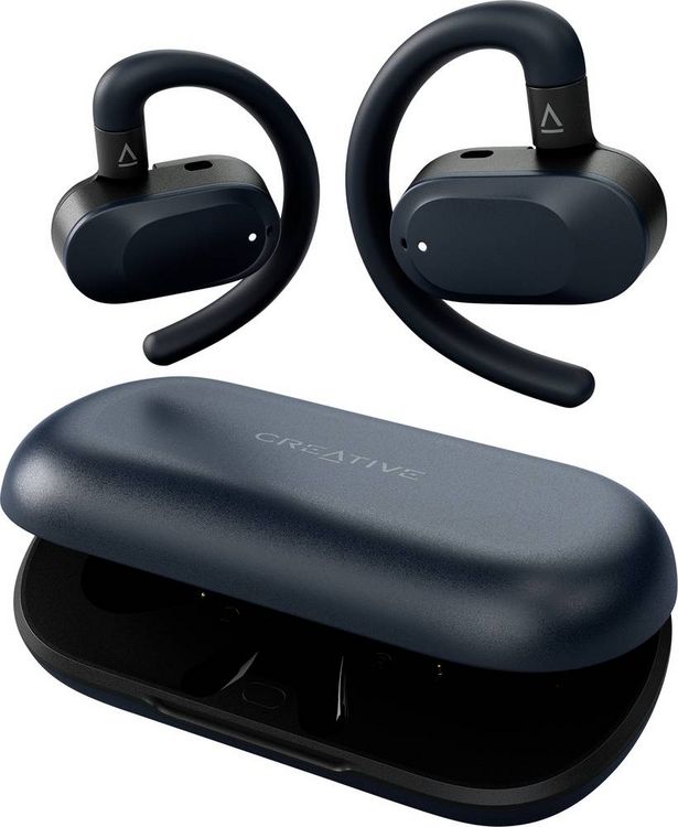 Produktbild: CREATIVE Outlier GO TWS Open-Ear-Kopfh&ouml;rer, Bluetooth 5.4, blau