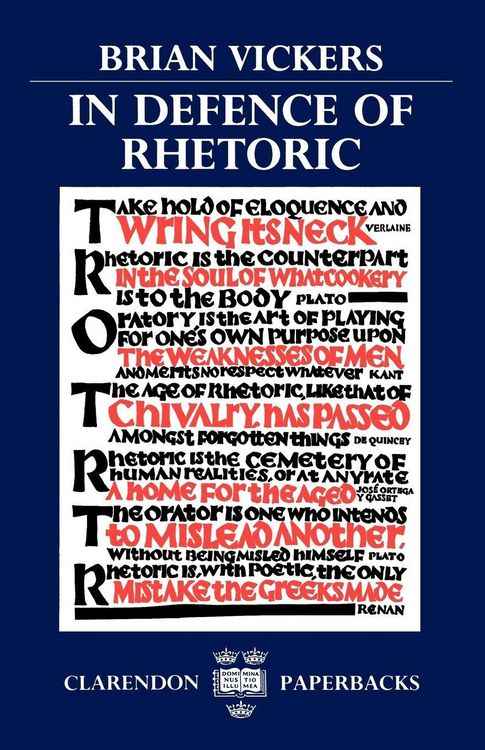 Produktbild: In Defence of Rhetoric