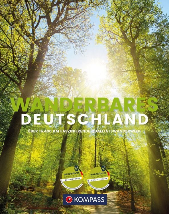 Produktbild: KOMPASS Bildband Wanderbares Deutschland