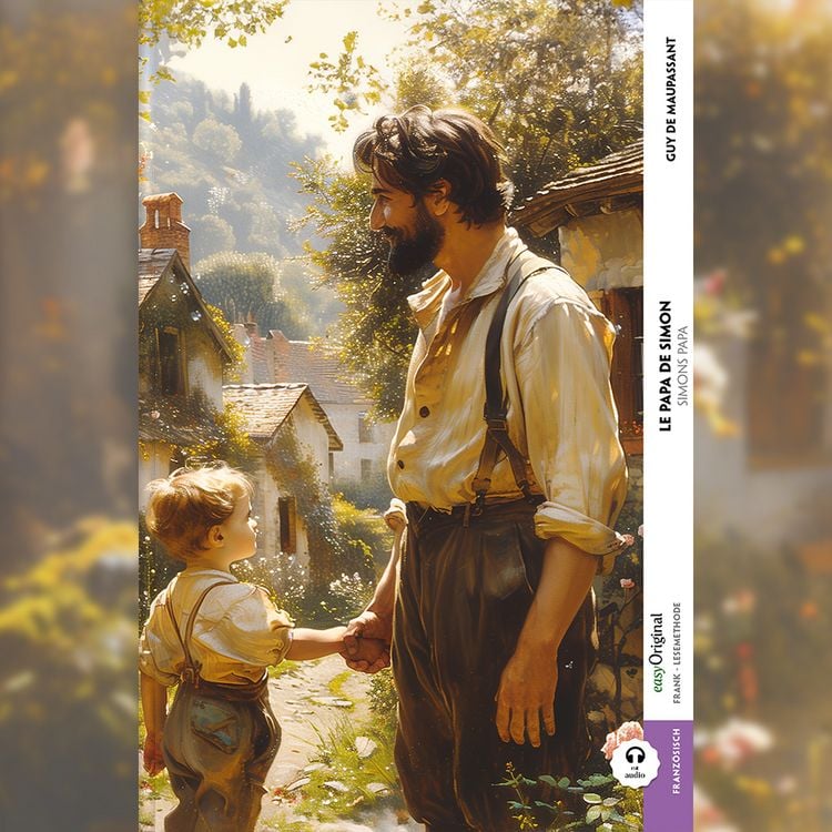Produktbild: Le Papa de Simon / Simons Papa (Buch + Audio-Online) - Frank-Lesemethode - Kommentierte zweisprachige Ausgabe Französisch-Deutsch
