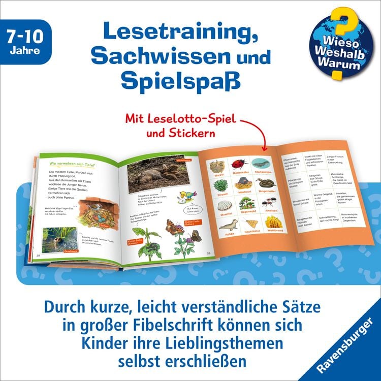 Produktbild: Wieso? Weshalb? Warum? Erstleser, Band 10 - In der Natur