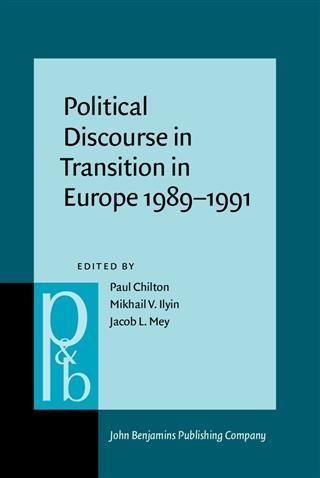 Produktbild: Political Discourse in Transition in Europe 1989-1991