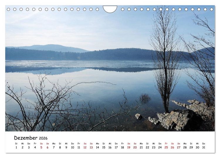 Produktbild: Der Edersee - Das Paradies in Nordhessen (Wandkalender 2026 DIN A4 quer), CALVENDO Monatskalender