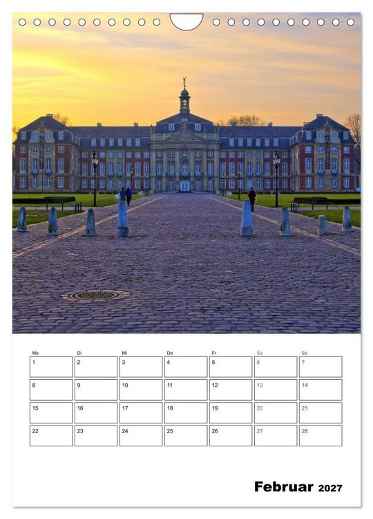 Produktbild: M&uuml;nster entdecken (Wandkalender 2027 DIN A4 hoch), CALVENDO Monatskalender