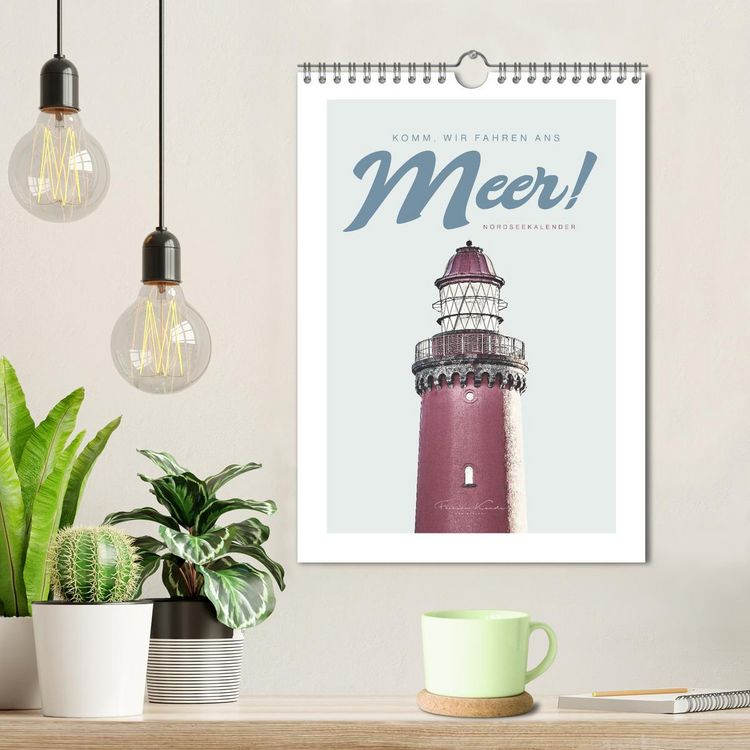 Produktbild: Komm, wir fahren ans Meer! (Wandkalender 2026 DIN A4 hoch), CALVENDO Monatskalender