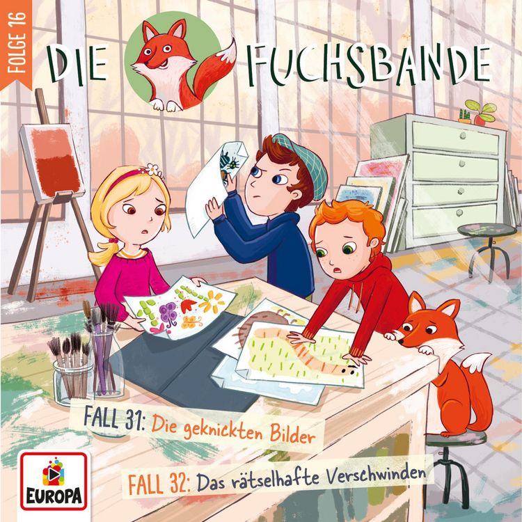 Produktbild: Folge 16: Fall 31: Die geknickten Bilder / Fall 32: Das r&auml;tselhafte Verschwinden