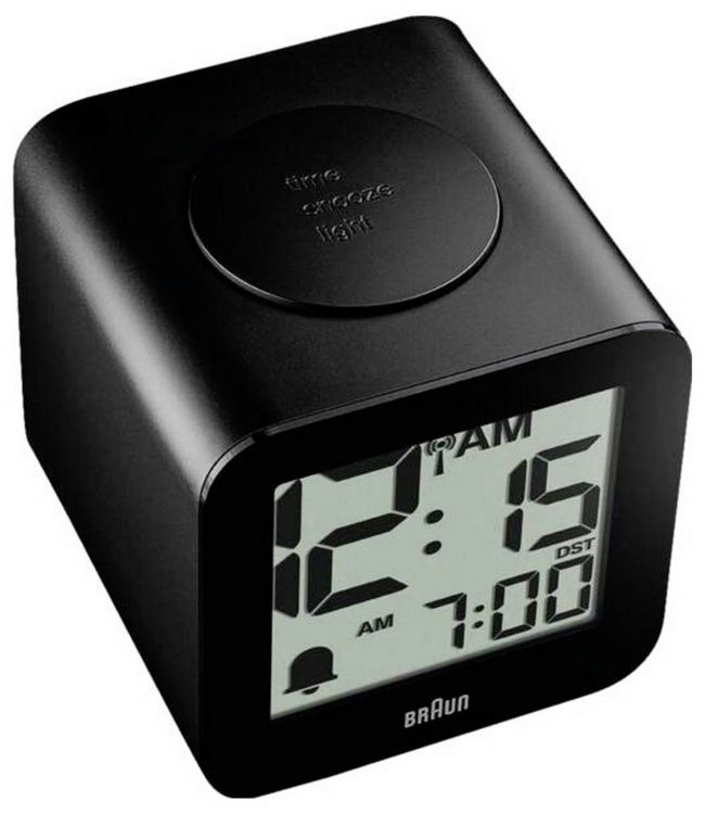 Produktbild: Braun 60077 Wecker Schwarz Gro&szlig;es Display