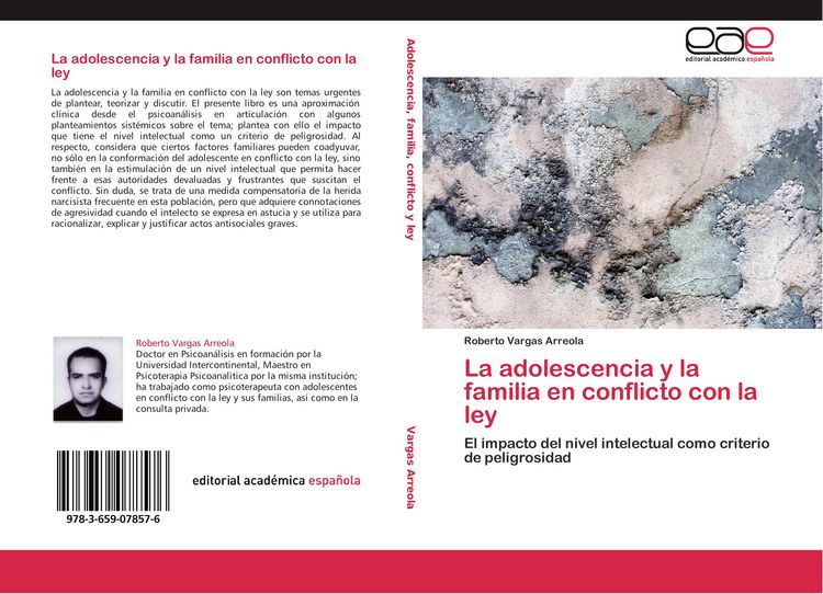 Produktbild: La adolescencia y la familia en conflicto con la ley