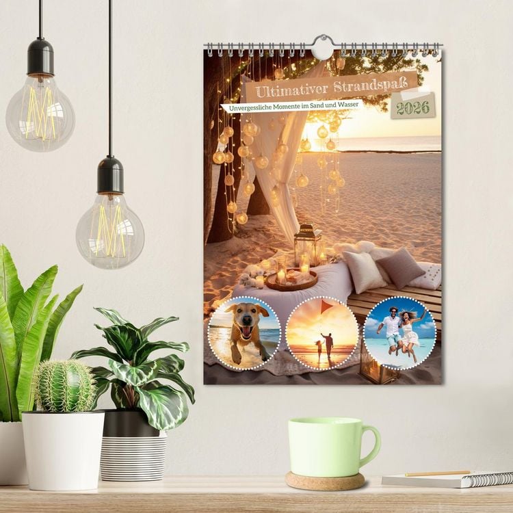 Produktbild: Ultimativer Strandspa&szlig; (Wandkalender 2026 DIN A4 hoch), CALVENDO Monatskalender