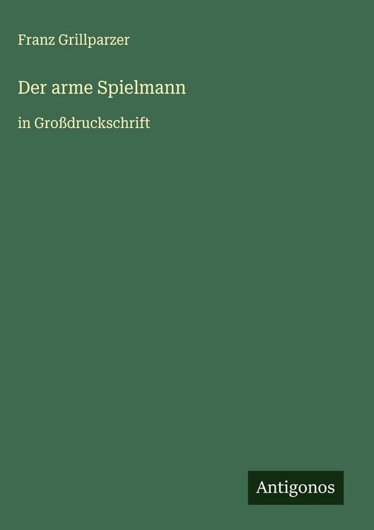 Produktbild: Der arme Spielmann