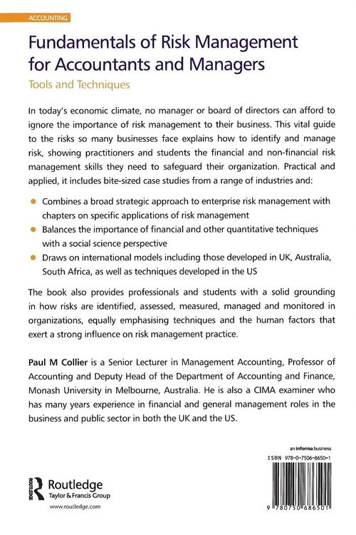 Produktbild: Fundamentals of Risk Management for Accountants and Managers