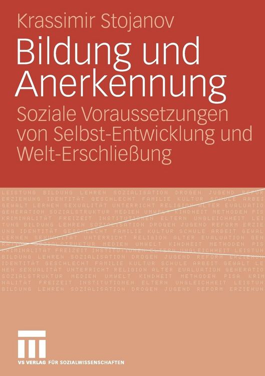 Produktbild: Bildung und Anerkennung