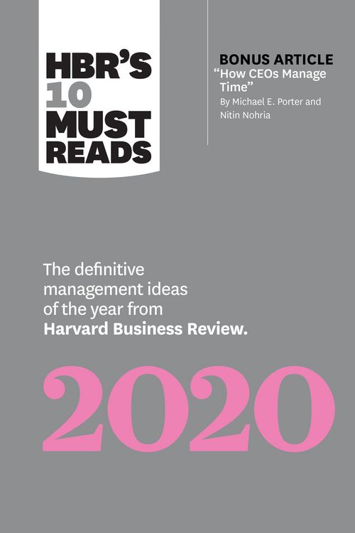 Produktbild: HBR's 10 Must Reads 2020