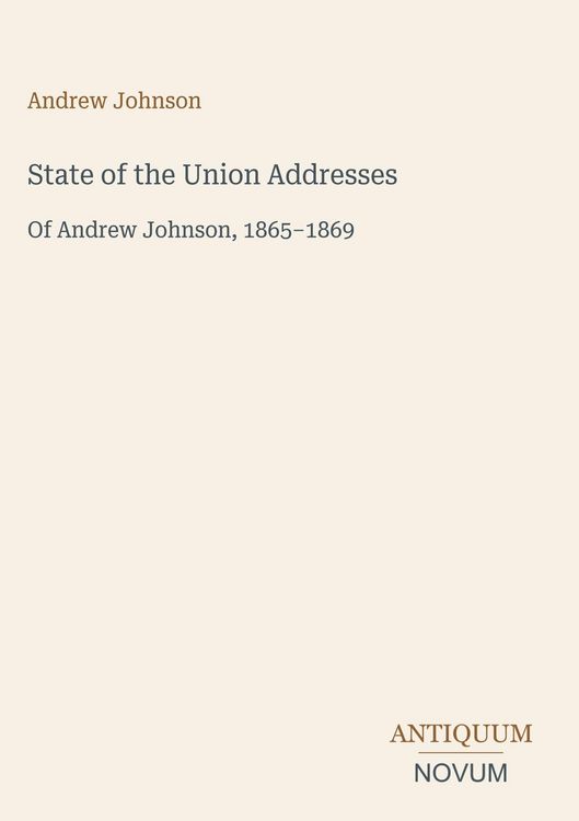 Produktbild: State of the Union Addresses