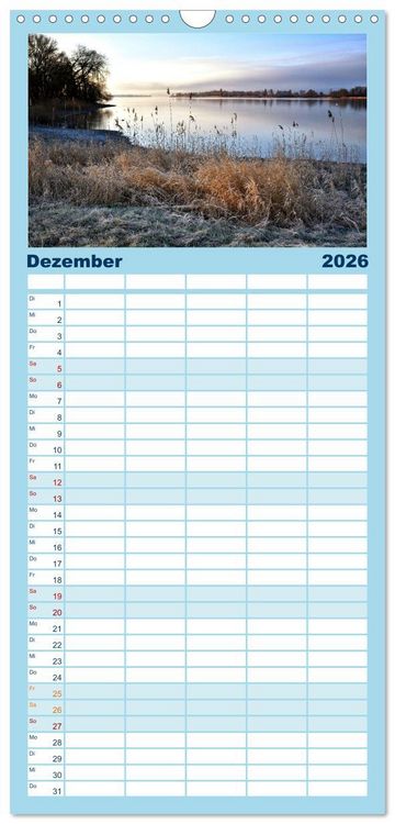 Produktbild: Familienplaner 2026 - Zauberhafter Westlicher Bodensee mit 5 Spalten (Wandkalender, 21 x 45 cm) CALVENDO
