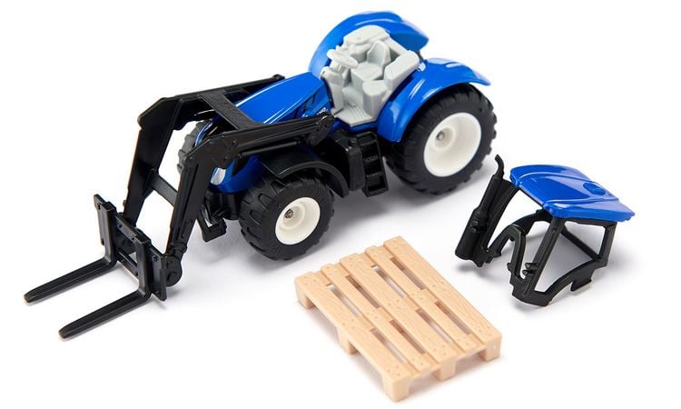 Produktbild: Siku 1544 New Holland mit Palettengabel