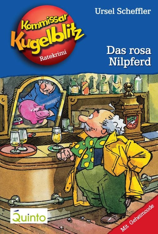 Bild vom Artikel Kommissar Kugelblitz 08. Das rosa Nilpferd vom Autor Ursel Scheffler