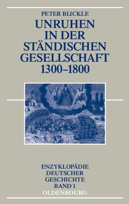 Produktbild: Unruhen in der st&auml;ndischen Gesellschaft 1300-1800