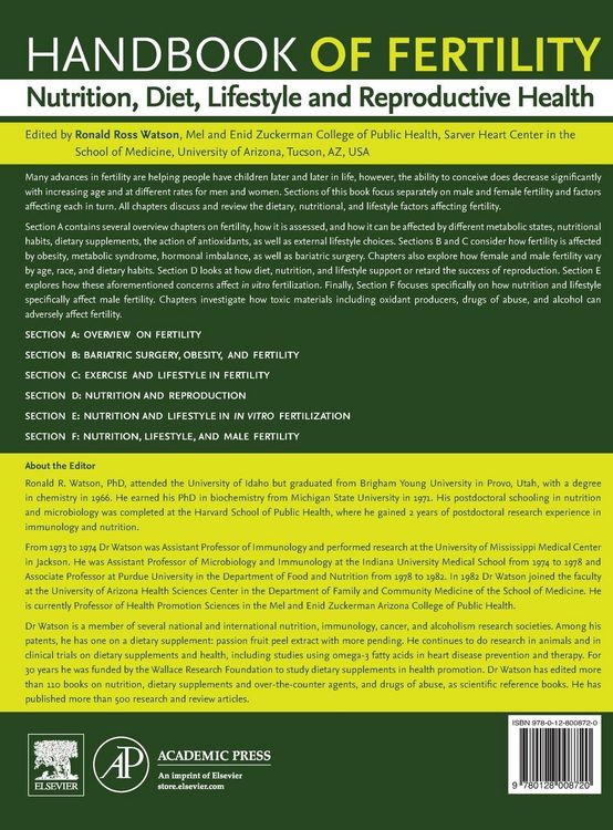Produktbild: Handbook of Fertility