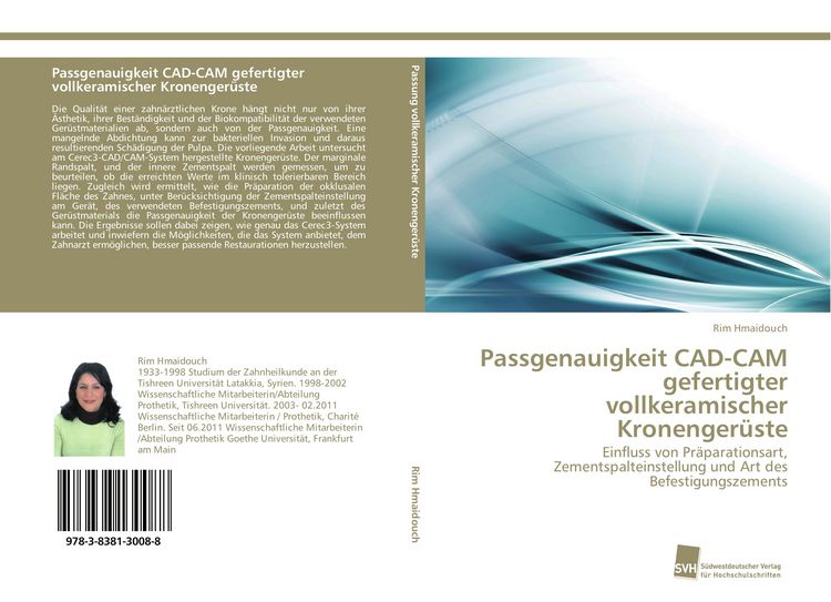Produktbild: Passgenauigkeit CAD-CAM gefertigter vollkeramischer Kronenger&uuml;ste