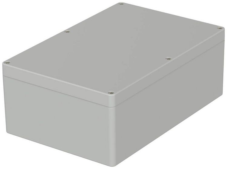 Produktbild: Bopla EUROMAS T 2401 03240200 Industrie-Geh&auml;use 240 x 160 x 90 ABS Lichtgrau (RAL 7035) 1 St.