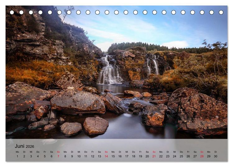Produktbild: Scotland (Tischkalender 2026 DIN A5 quer), CALVENDO Monatskalender