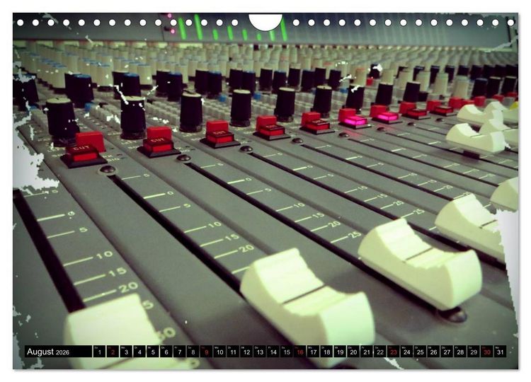 Produktbild: STUDIO Equipment (Wandkalender 2026 DIN A4 quer), CALVENDO Monatskalender