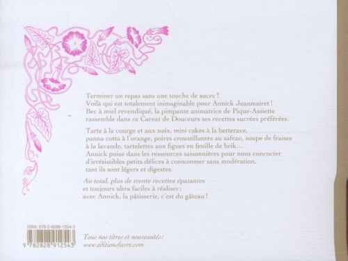 Produktbild: Le carnet de douceurs d'Annick
