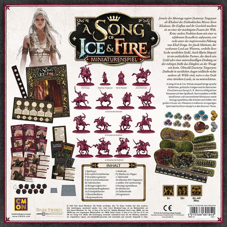Produktbild: Song of Ice & Fire - Targaryen Starterset