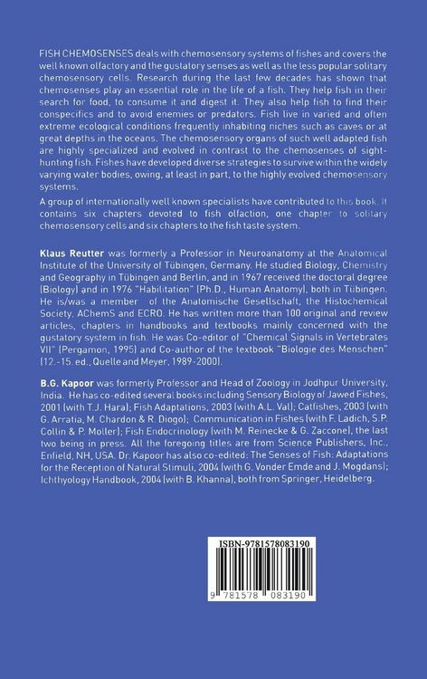 Produktbild: Fish Chemosenses
