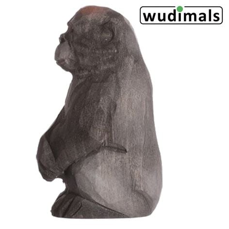 Produktbild: Wudimals A040459 - Gorilla, Gorilla, handgeschnitzt aus Holz