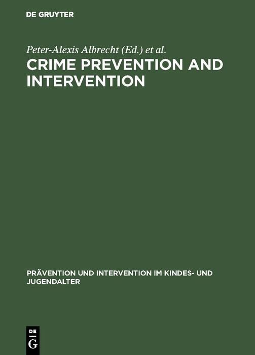 Produktbild: Crime Prevention and Intervention