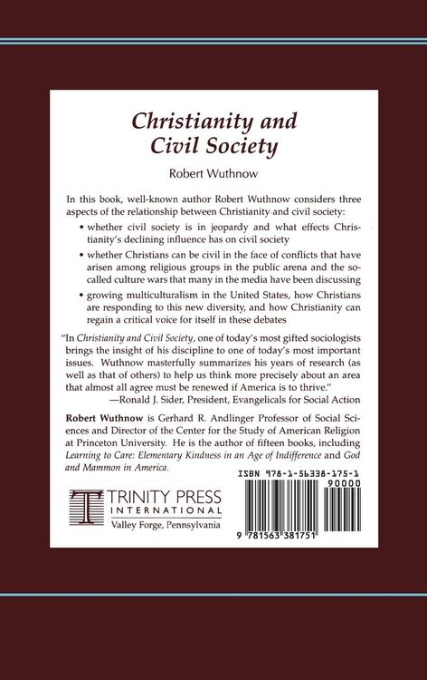 Produktbild: Christianity and Civil Society