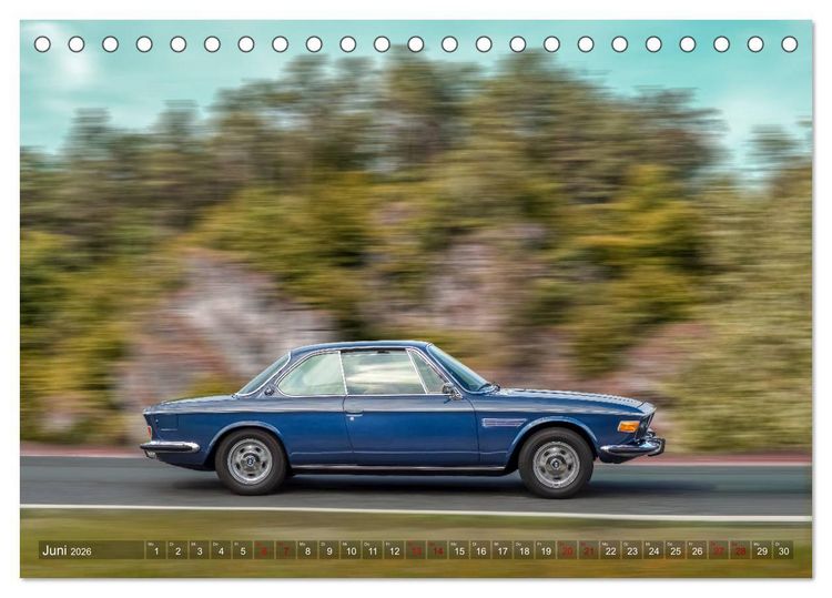 Produktbild: on the road Classic Coup&eacute;s (Tischkalender 2026 DIN A5 quer), CALVENDO Monatskalender