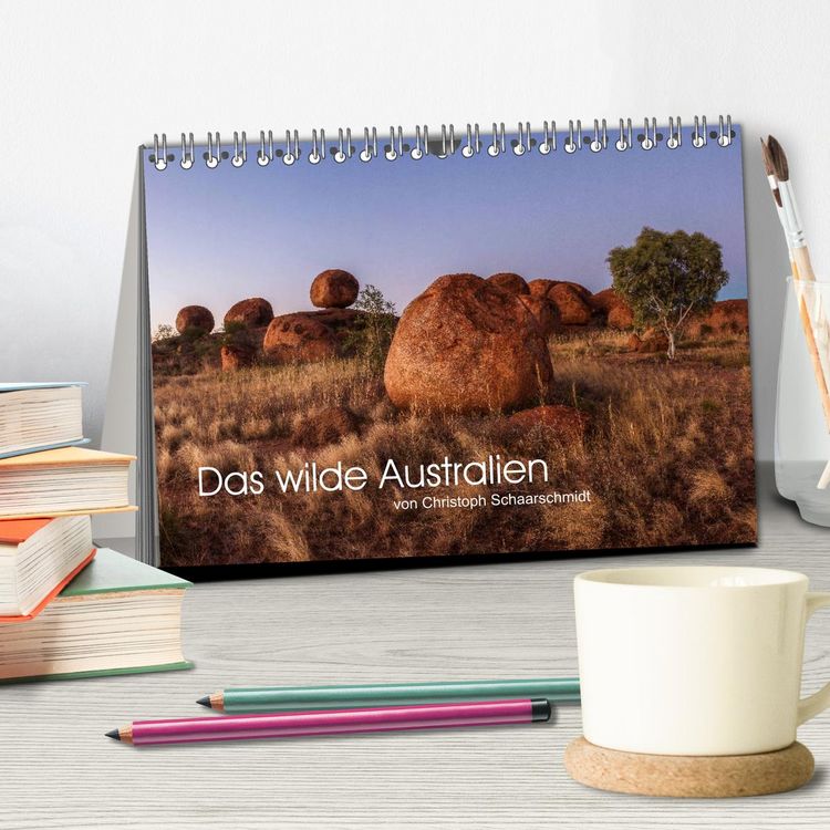 Produktbild: Das wilde Australien (Tischkalender 2026 DIN A5 quer), CALVENDO Monatskalender