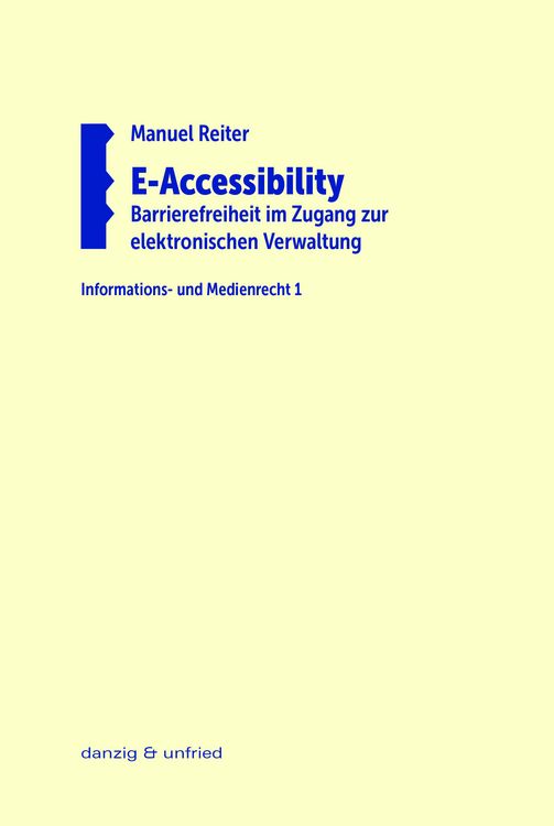 Produktbild: E-Accessibility