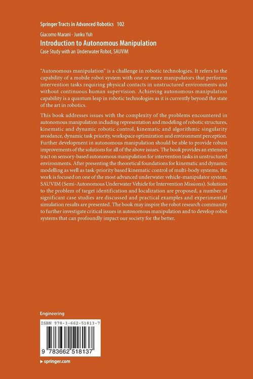 Produktbild: Introduction to Autonomous Manipulation