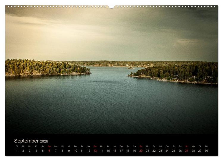Produktbild: Schweden Sch&auml;rengarten (hochwertiger Premium Wandkalender 2026 DIN A2 quer), Kunstdruck in Hochglanz