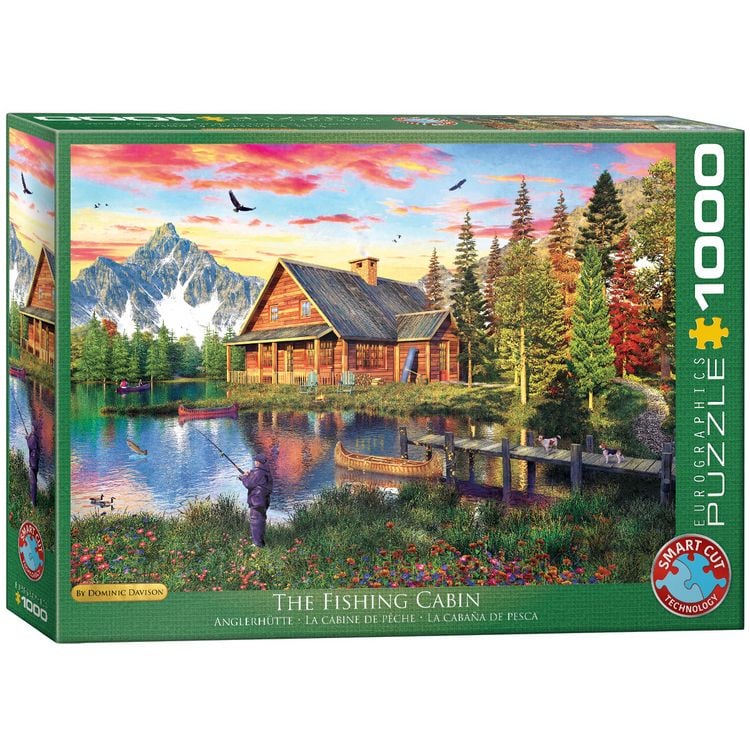 Produktbild: FISHING COTTAGE 1000PC PUZZLE