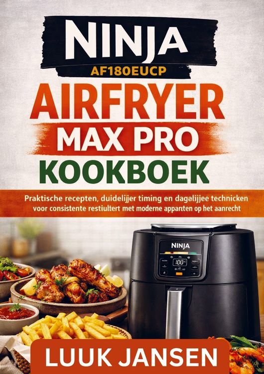 Produktbild: NINJA AF180EUCP AIRFRYER MAX PRO KOOKBOEK