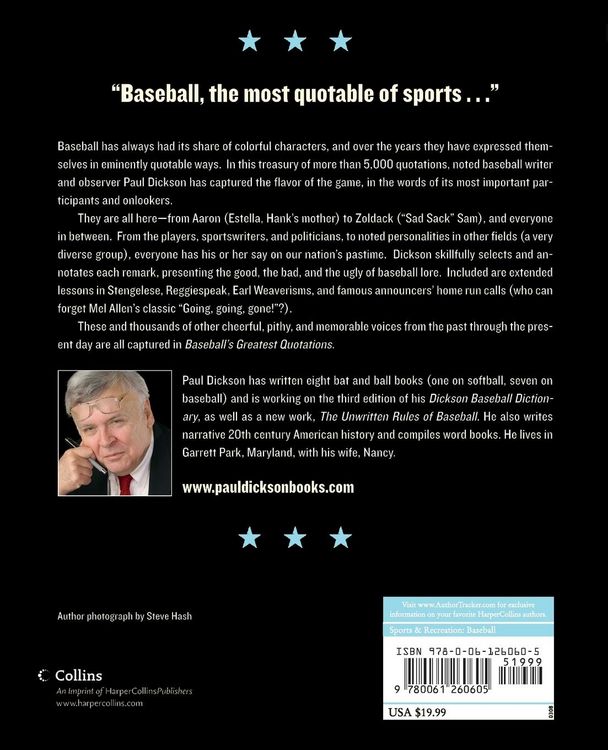 Produktbild: Baseball's Greatest Quotations Rev. Ed.