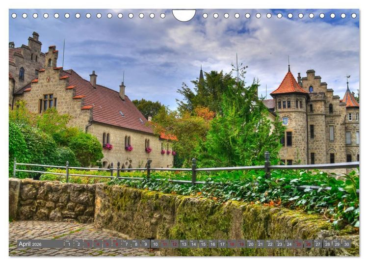 Produktbild: Castles from South Germany (Wall Calendar 2026 DIN A4 landscape), CALVENDO 12 Month Wall Calendar