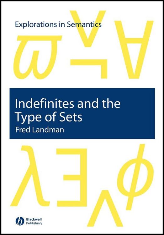 Produktbild: Indefinites and the Type of Sets