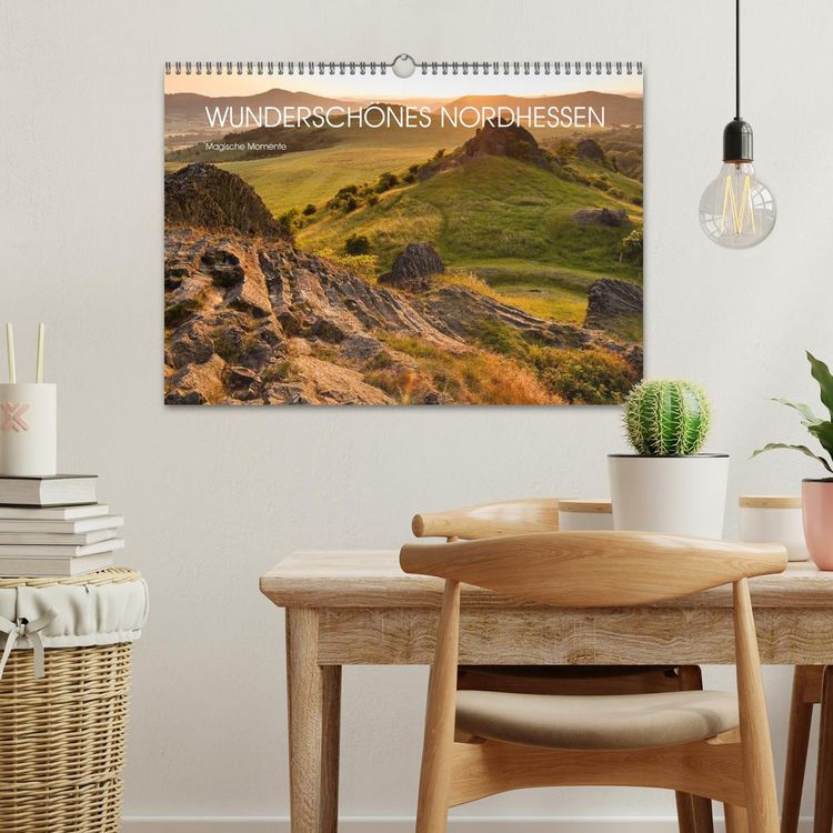 Produktbild: Wundersch&ouml;nes Nordhessen - Magische Momente (Wandkalender 2026 DIN A3 quer), CALVENDO Monatskalender