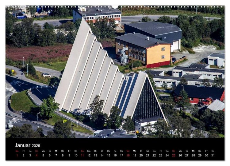 Produktbild: Erlebnis Norwegen: Narvik bis Troms&oslash; (hochwertiger Premium Wandkalender 2026 DIN A2 quer), Kunstdruck in Hochglanz