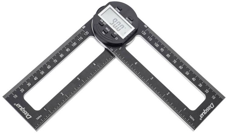 Produktbild: Dasqua 1804-6771 Digitaler Winkelmesser f&uuml;r Gehrungss&auml;gen 280mm 360&deg; 1St.
